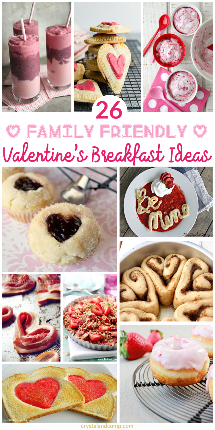 26 Family Friendly Valentine Breakfast Ideas