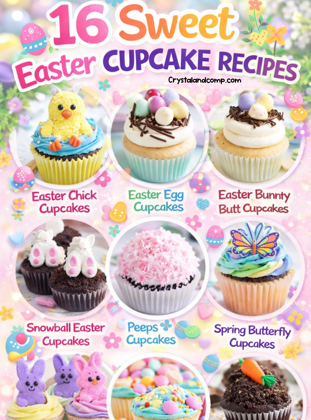16 Sweet Easter Cupcake Recipes