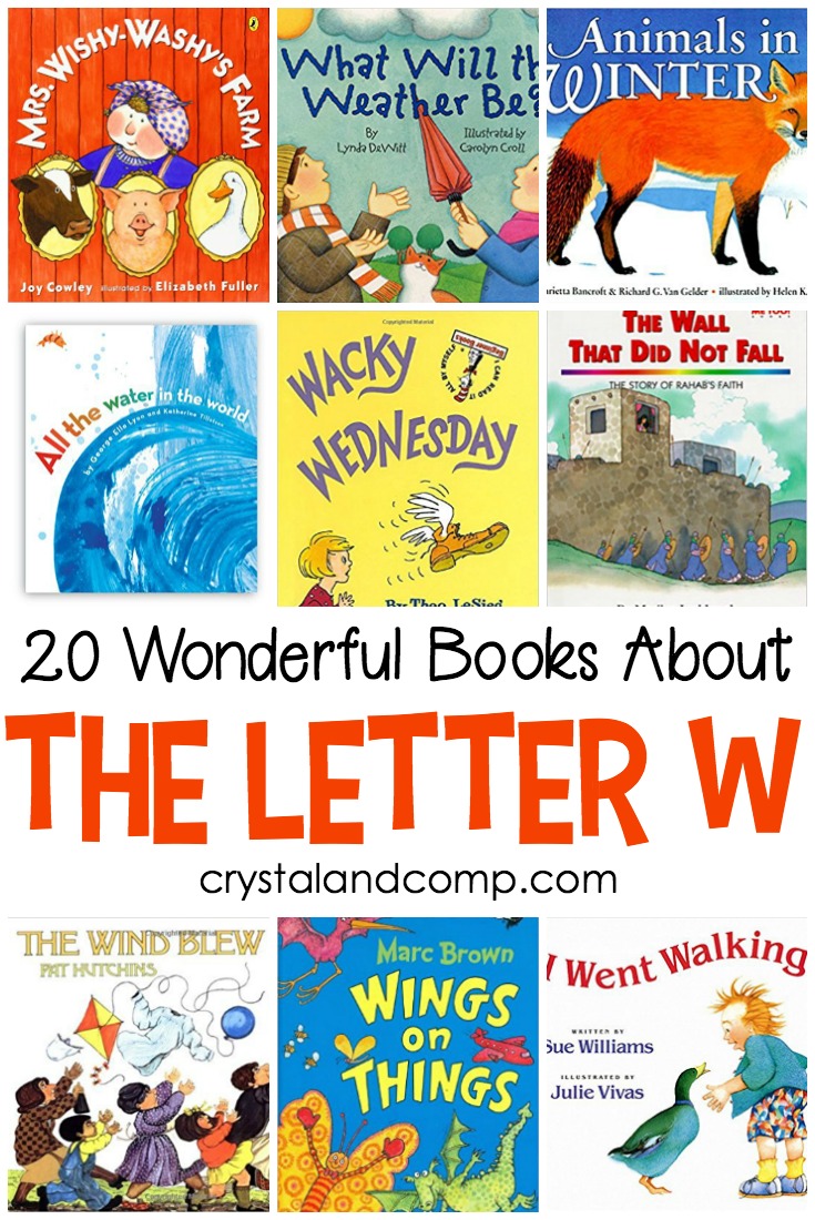 20 Letter W Books for Preschoolers 
