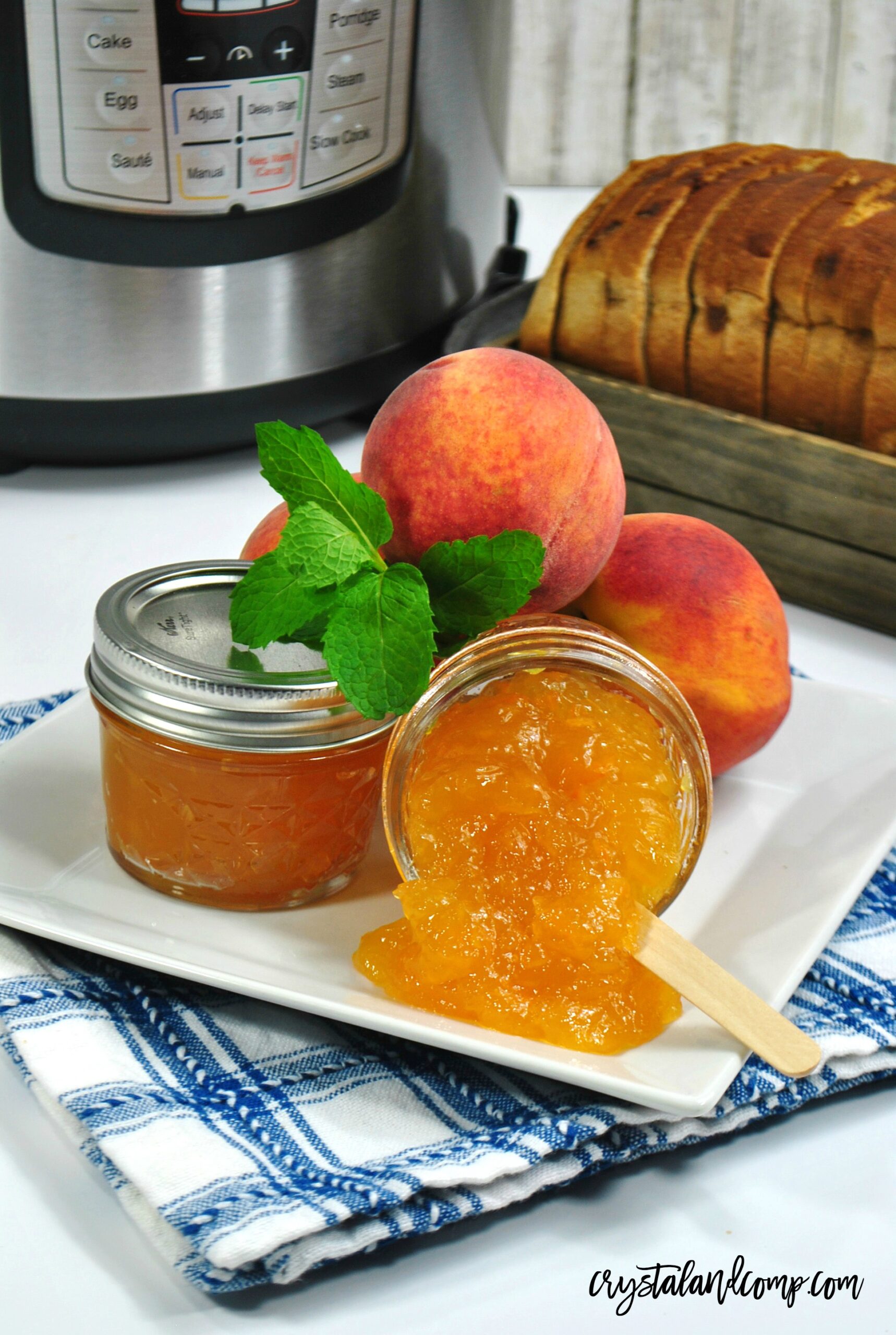 Homemade Peach Jam Recipe