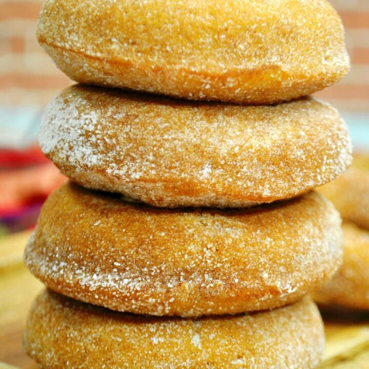 Easiest Ever Homemade Pumpkin Spice Donuts