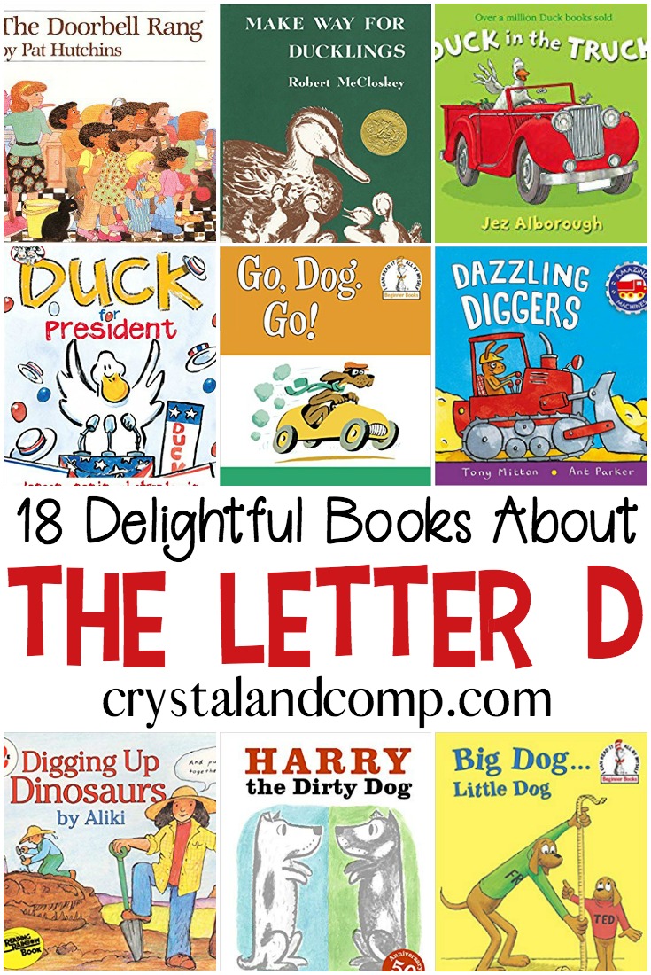 Letter D Books for Preschoolers