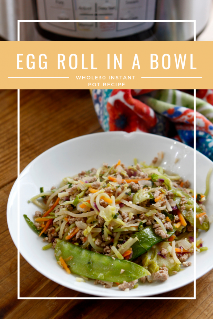 Instant Pot Egg Roll in a Bowl Recipe