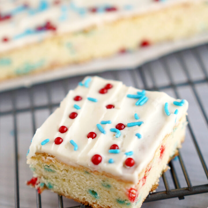 Easy 4th of July Cookie Bars