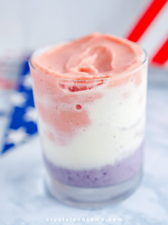 Red White and Blue Smoothie Recipe Story