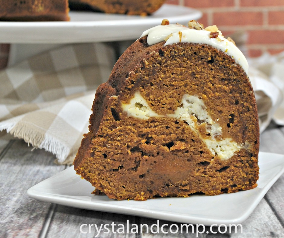 Pumpkin Cheesecake Bundt Cake Recipe