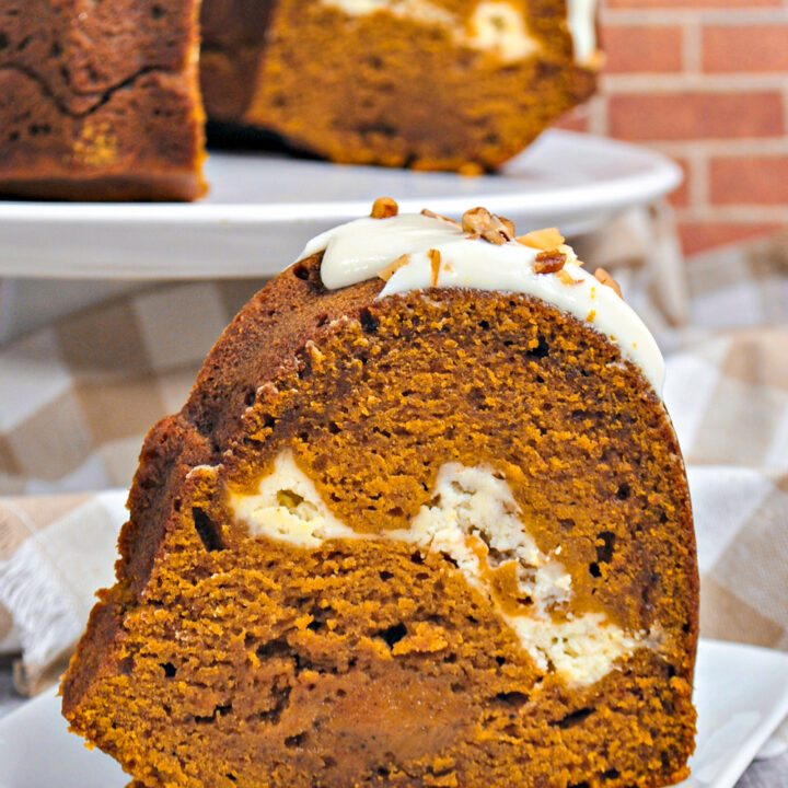 pumpkin cheesecake bundt cake