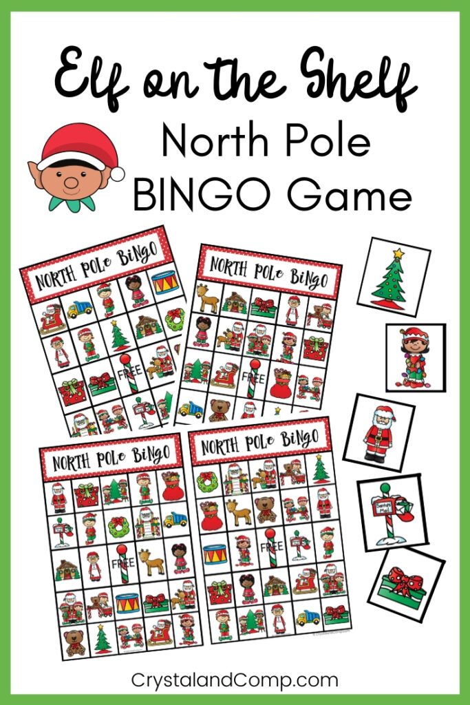 Elf Bingo Printable Printable World Holiday