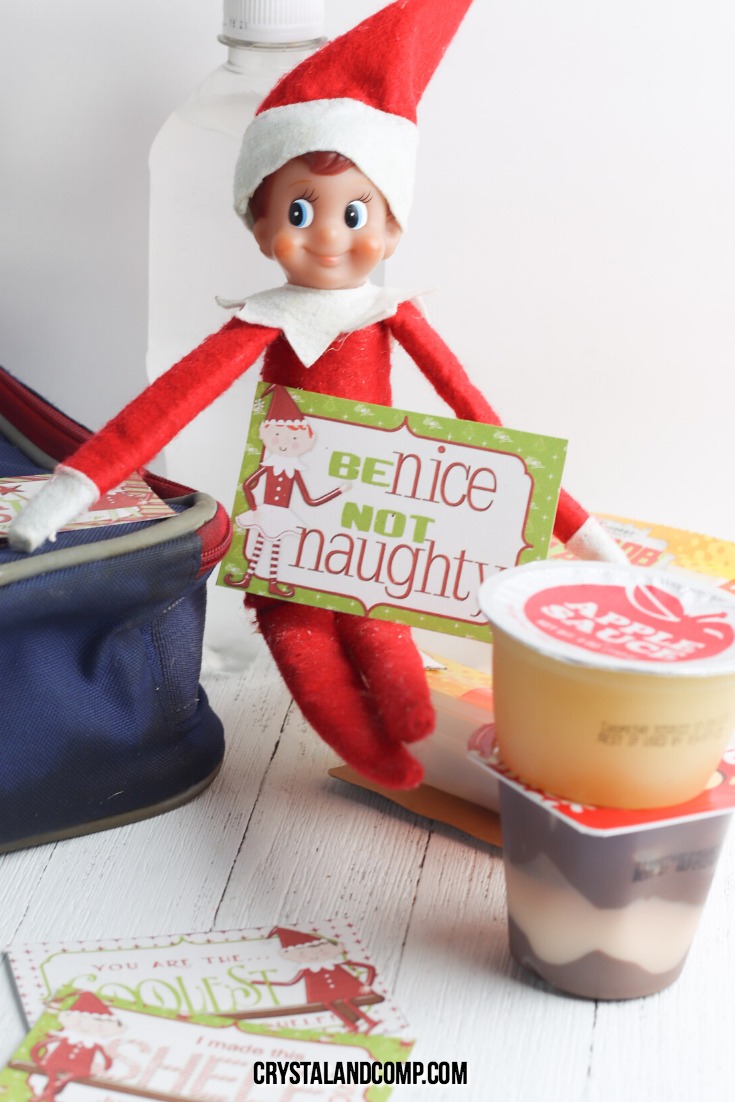 Elf on the Shelf: Lunchbox Notes (free printable)