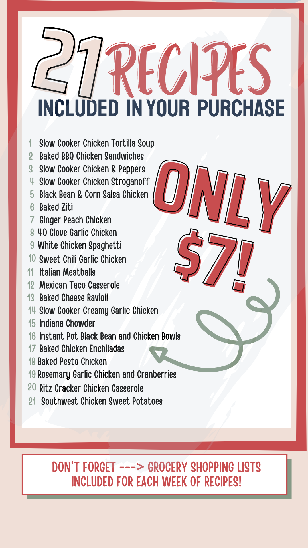 21 recipes included