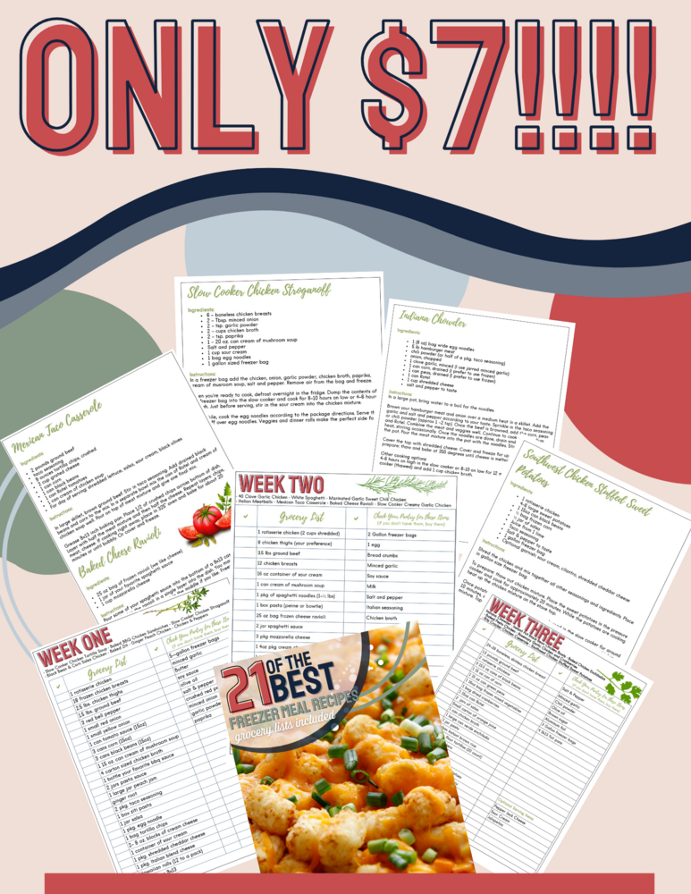 trip wire image for freezer meals