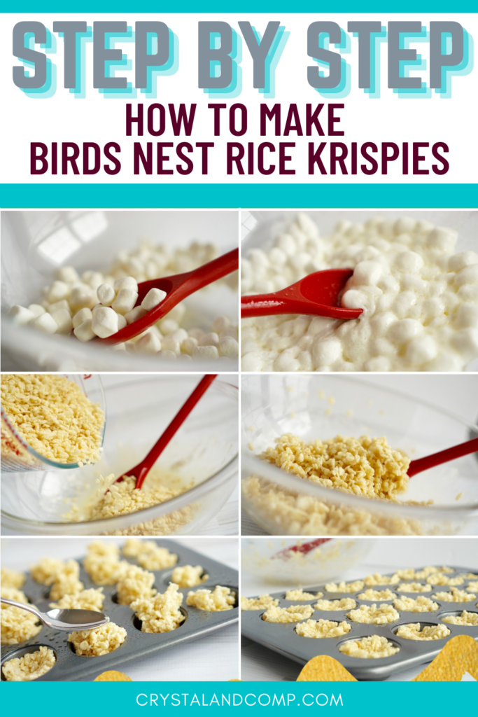 HOW TO MAKE Birds Nest Rice Krispies