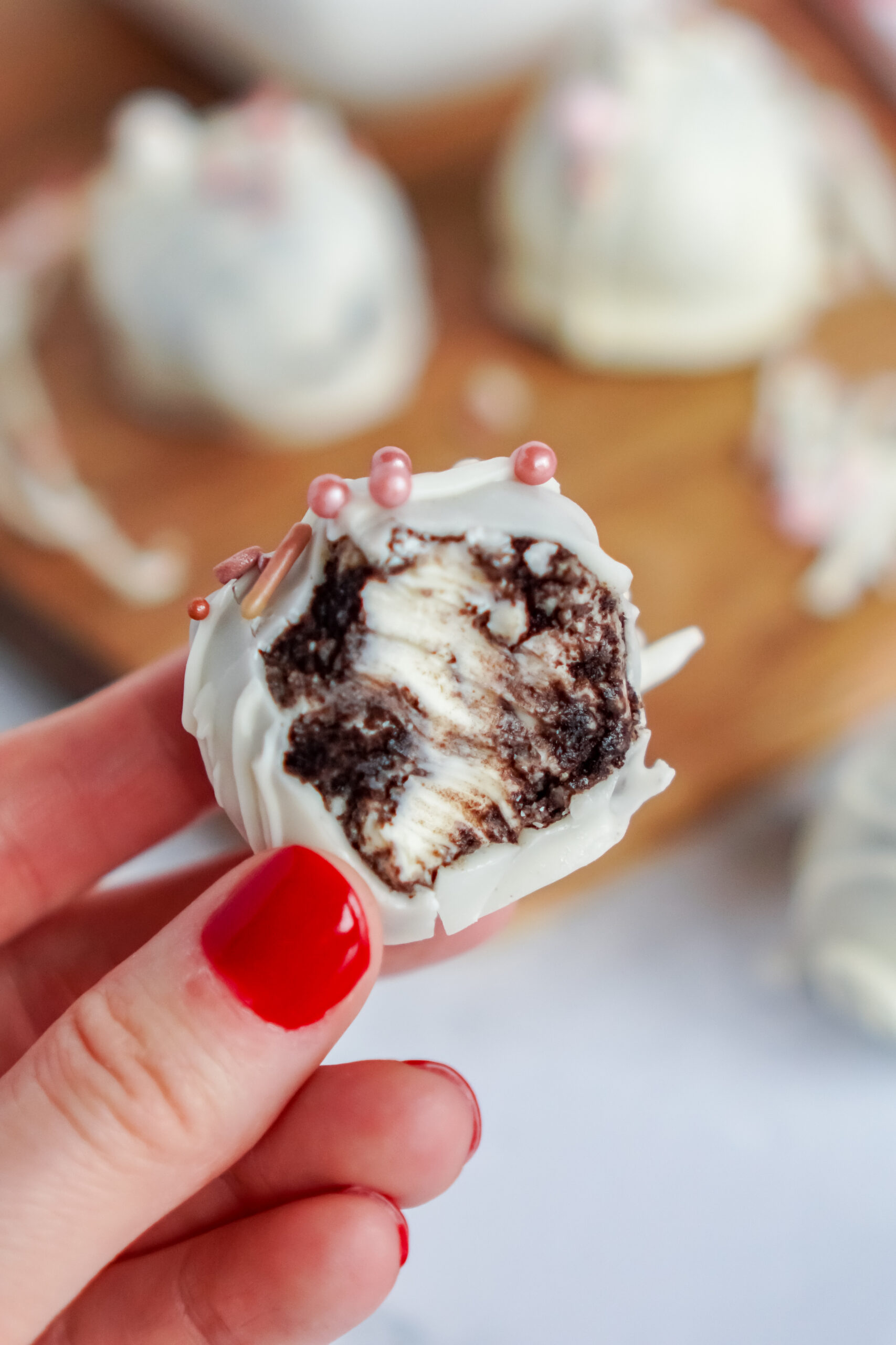 Valentine OREO Cookie Balls Recipe