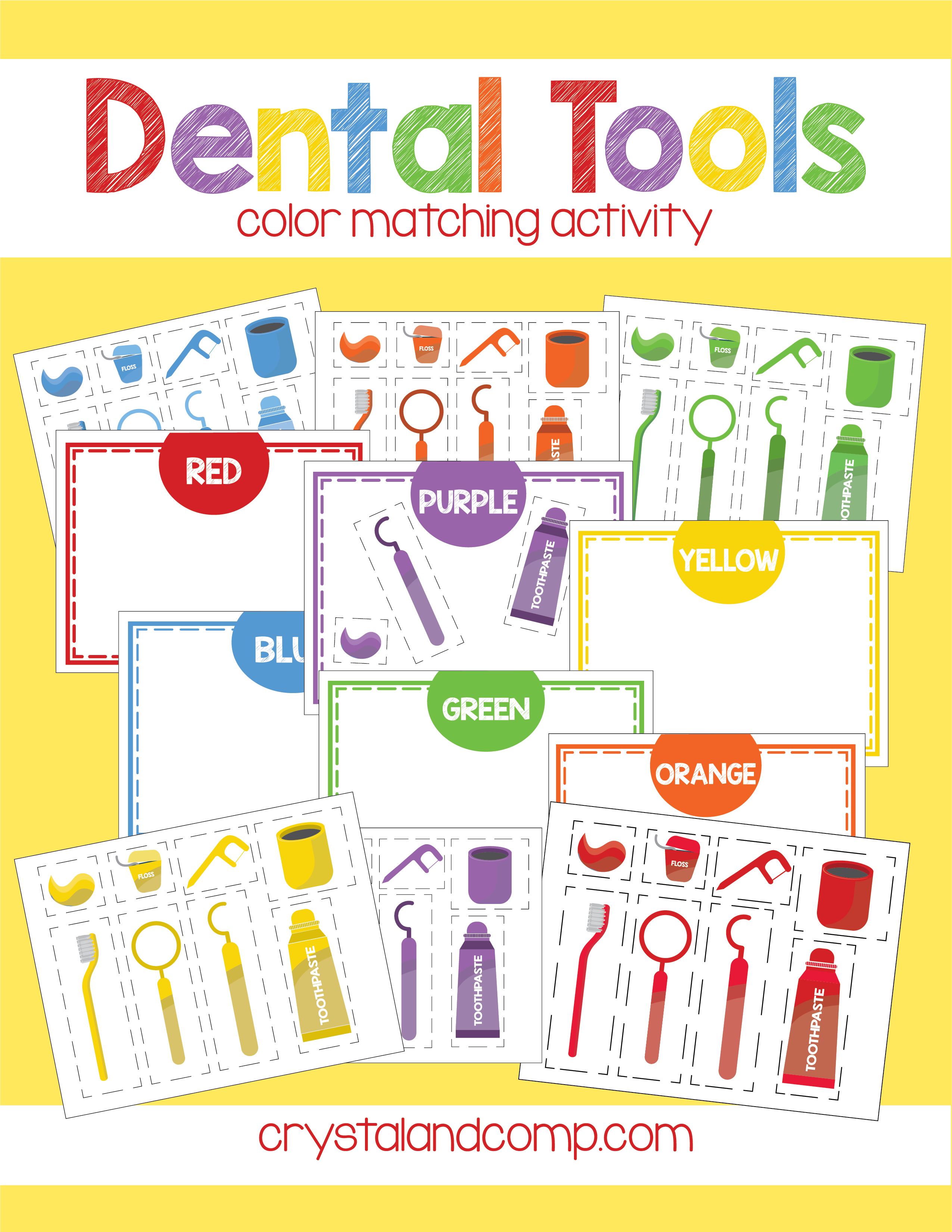 Color Match Dental ItemsCC-01