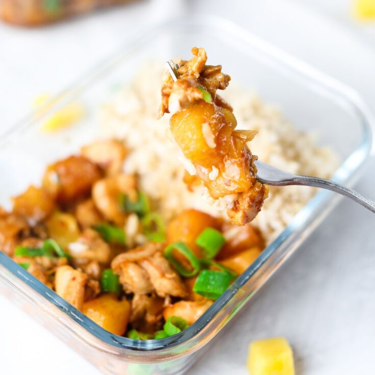 Image for Spicy Pineapple Chicken Meal Prep