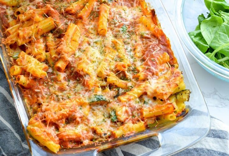 Image for Veggie Pasta Bake (Cheesy Baked Pasta)