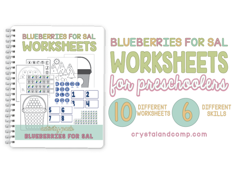 Blueberries for Sal Printable Companion