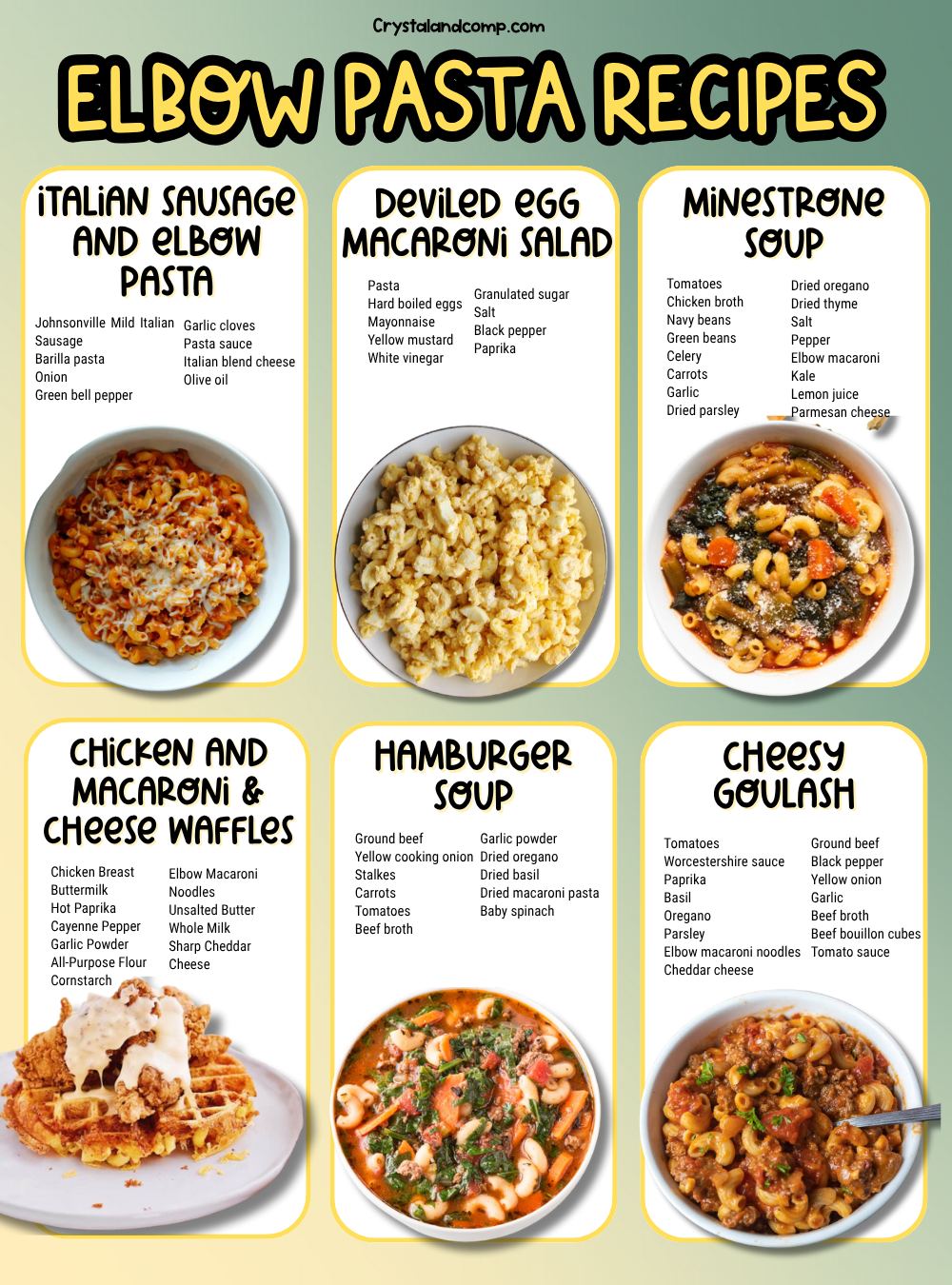 Elbow Pasta Recipes