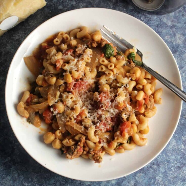 Image for Everyday Pasta Sauce with Ground Beef and Chickpeas