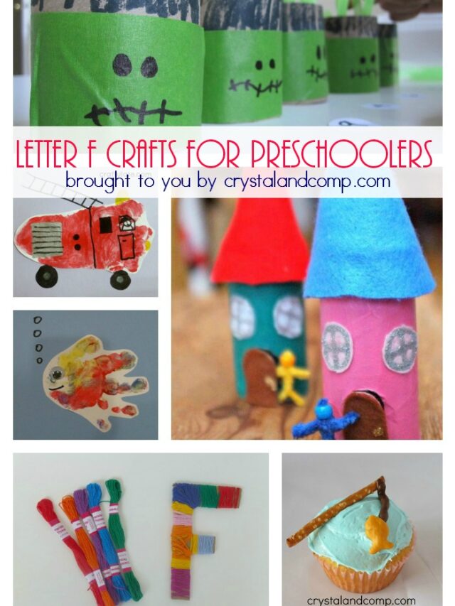 32 Letter F Crafts Story