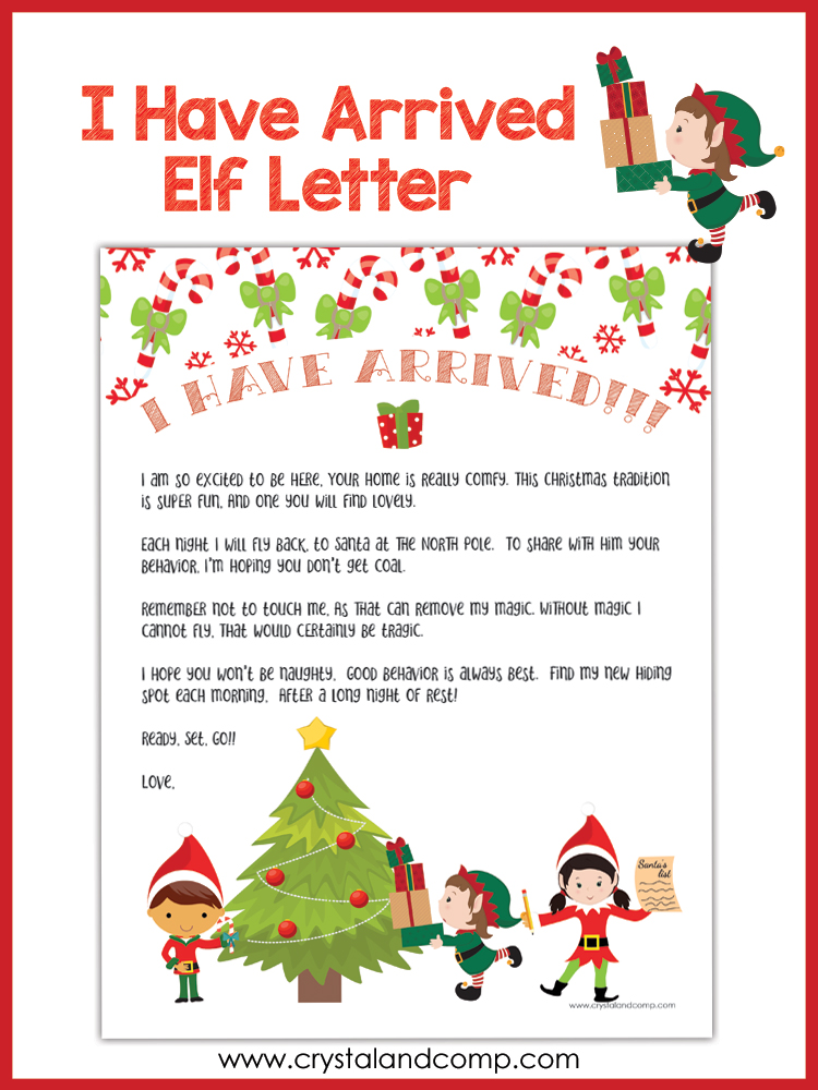 i-have-arived-elf-letter