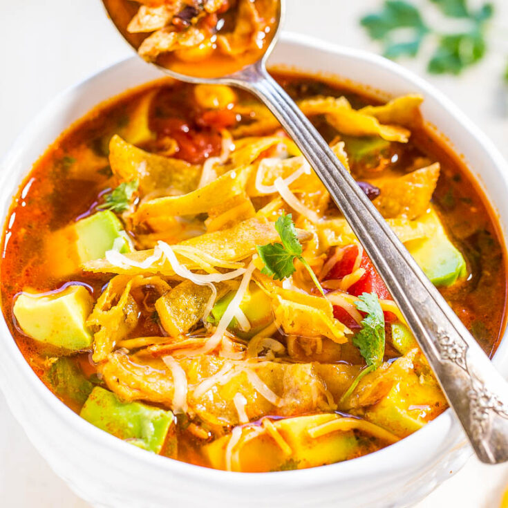 Image for Easy 30-Minute Homemade Chicken Tortilla Soup