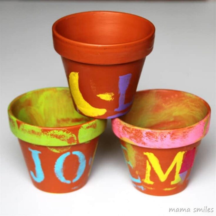 Image for Spring Crafts for Kids: Decorate Terra Cotta Pots