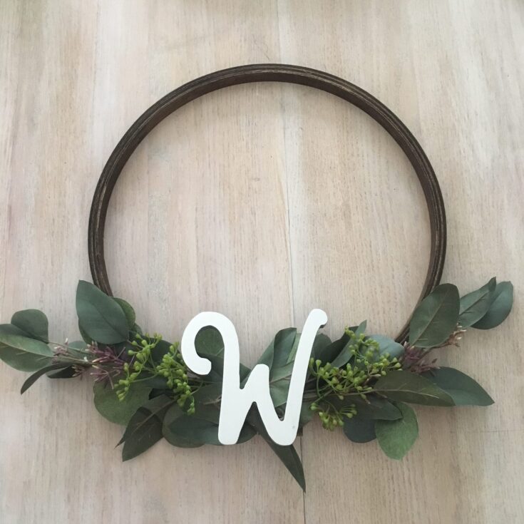 Image for Embroidery Hoop Wreath