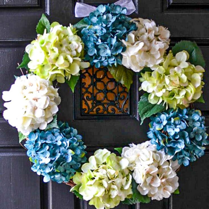 Image for DIY Spring Wreath with Hydrangeas