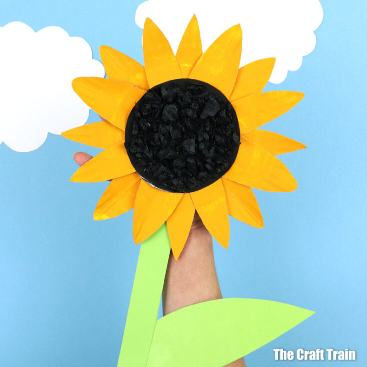 Image for Paper plate sunflower craft