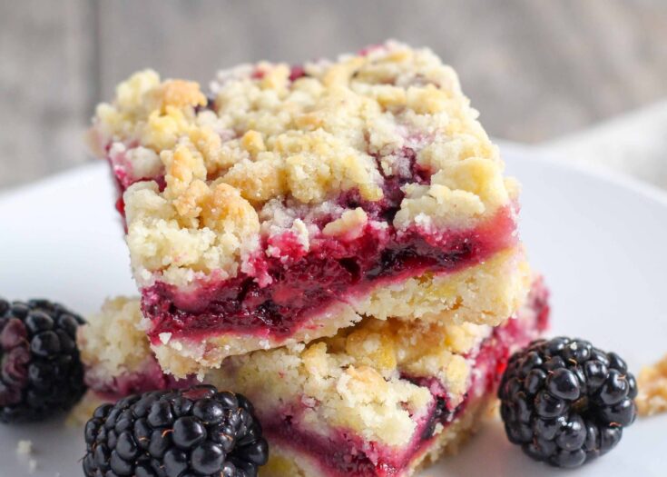 Image for Blackberry Crumble Bars