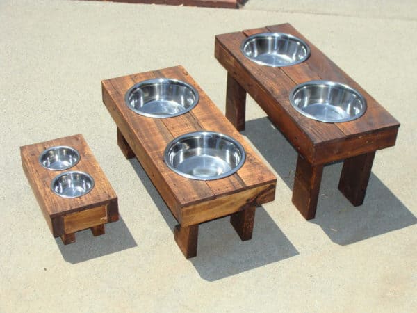 Image for Raised Dog Food Feeders • Recyclart