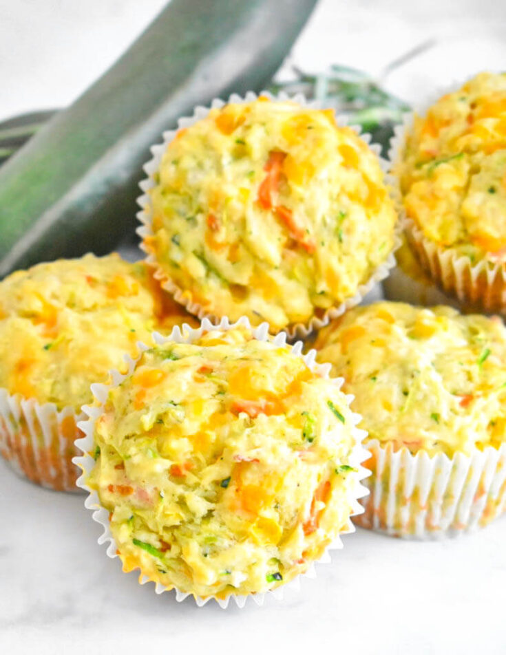 Image for Savory Veggie Muffins