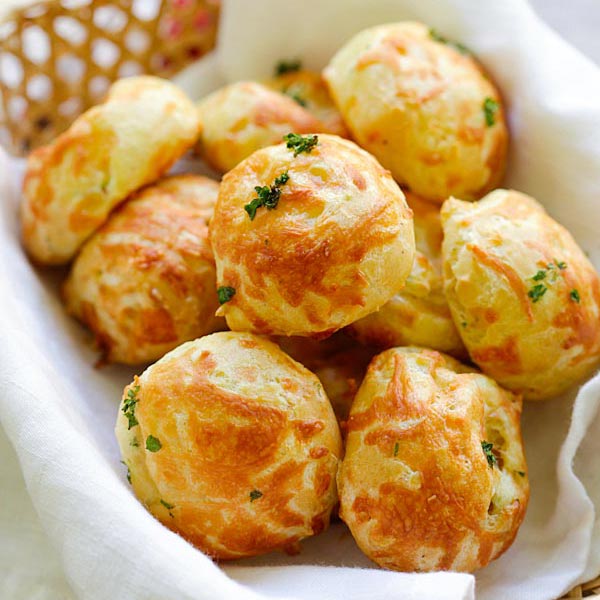 Image for Cheese Puffs Gougeres (with Two Cheese!)