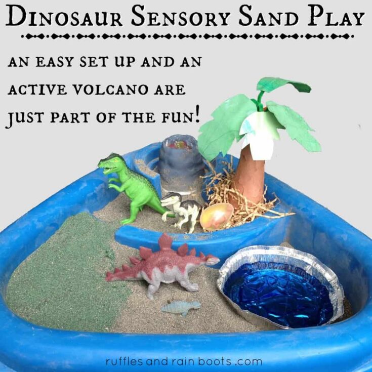 Image for Dinosaur Sensory Table Play Prompt