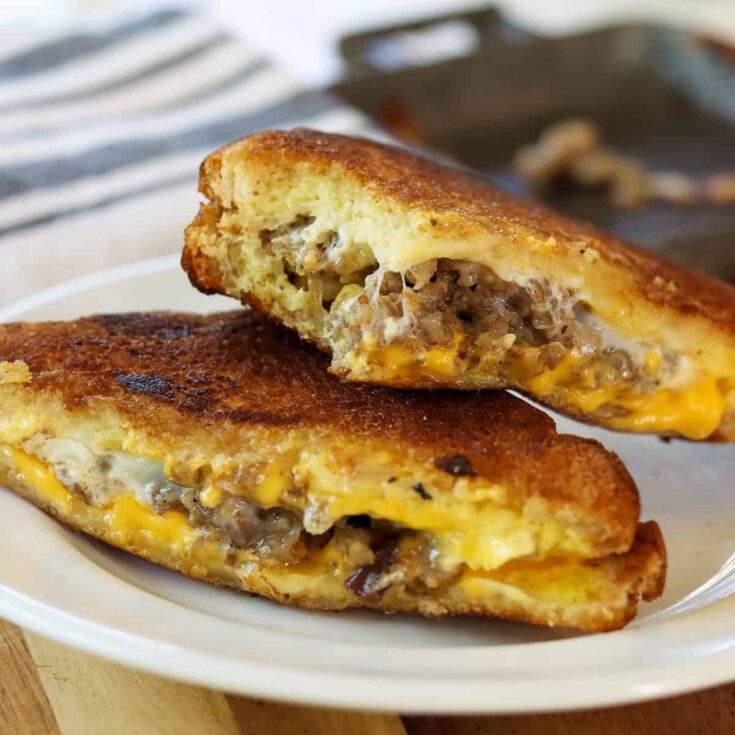 Image for Pie Iron Sausage and Egg Hobo Pies