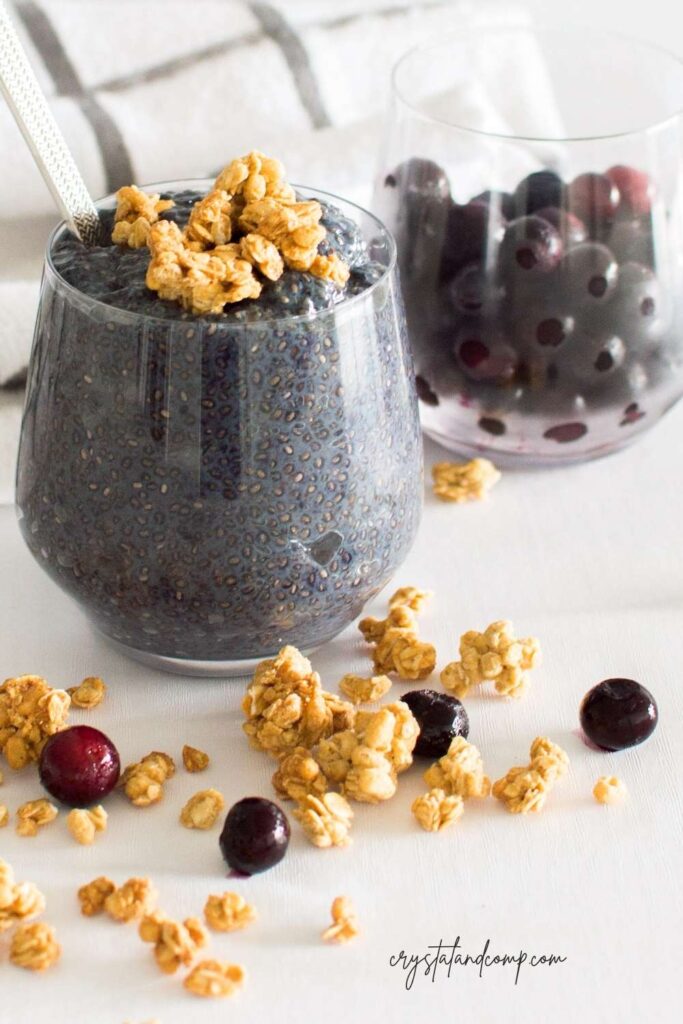 blueberry with chia