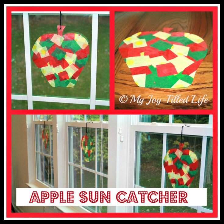 Image for Apple Sun Catcher Craft