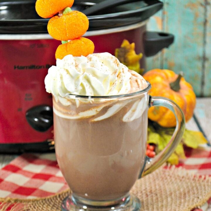 crockpot pumpkin hot chocolate