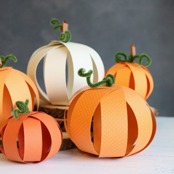 Image for How to Make Paper Pumpkins