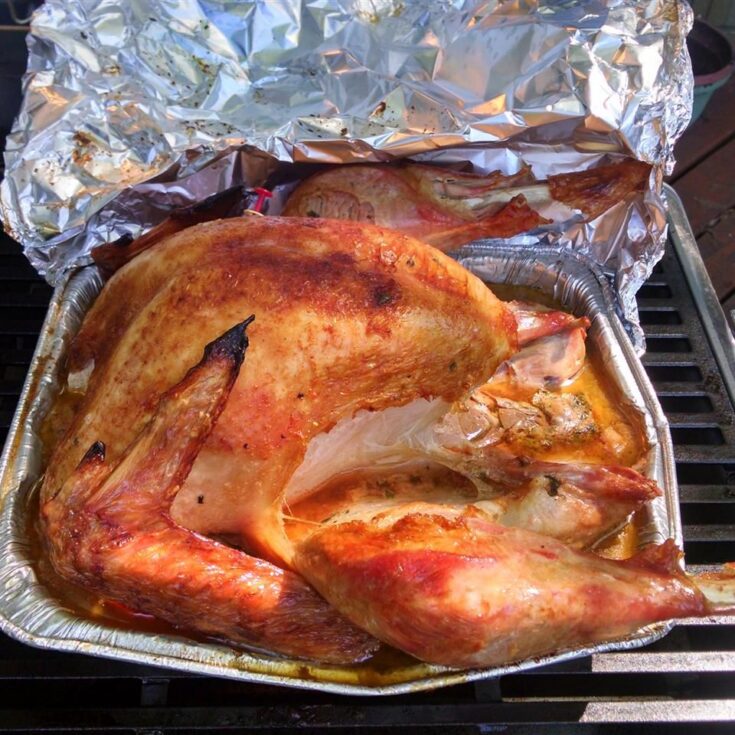 Image for Grilled Whole Turkey Recipe