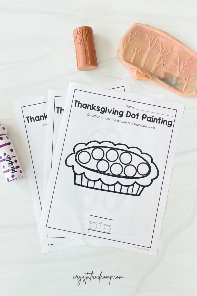 Thanksgiving Do a Dot Printables