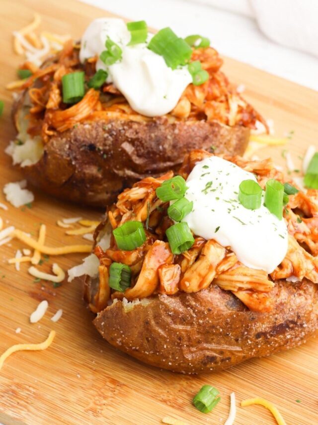 BBQ Turkey Baked Potato Recipe Story