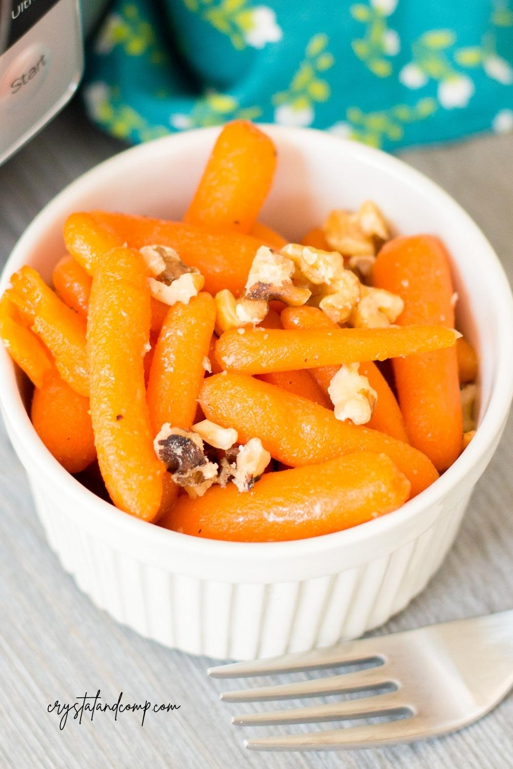instant pot carrot recipe with walnuts
