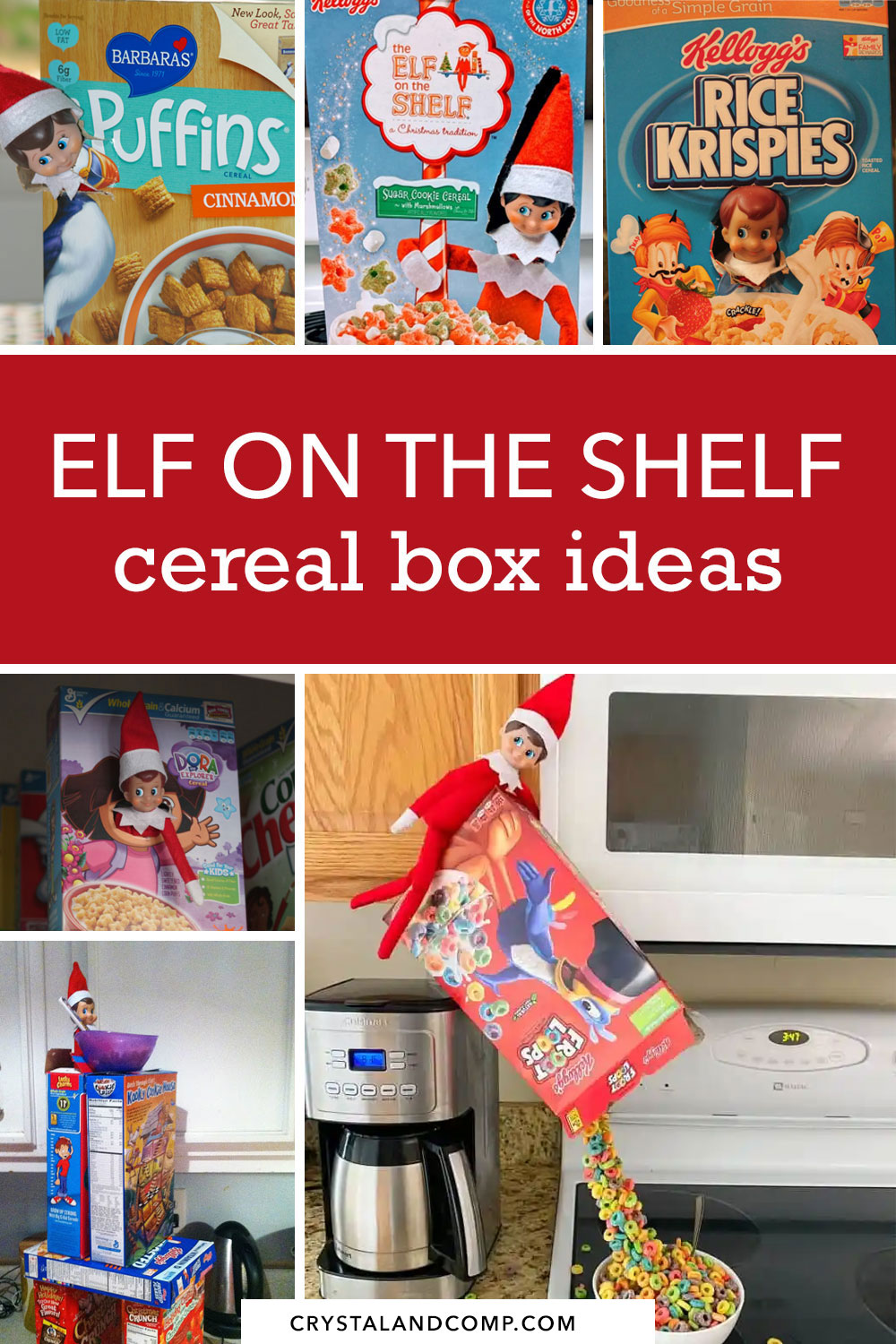 elf of the shelf cereal box ideas