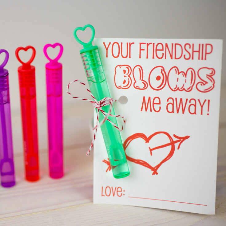 Image for Bubble Valentines with FREE Printable