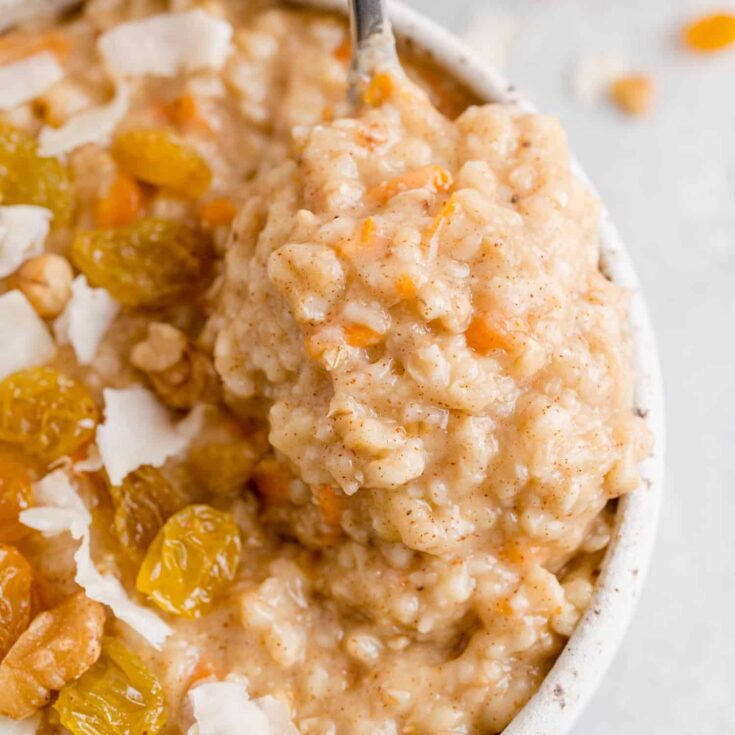 Image for Carrot Cake Slow Cooker Oatmeal