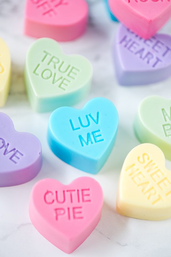 Image for DIY Conversation Heart Soap