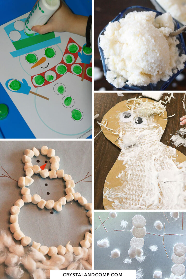 Snow Activities For Preschoolers