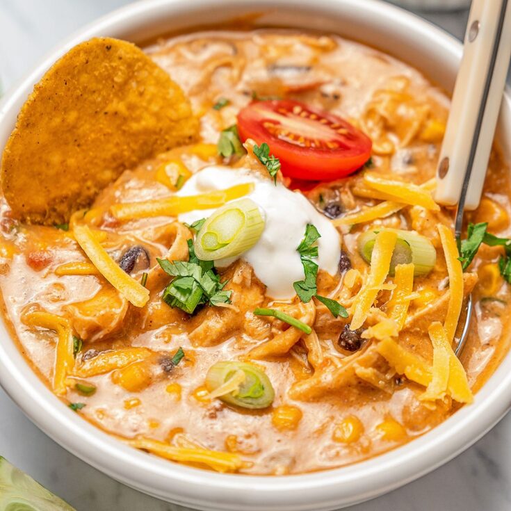Image for Creamy Chicken Enchilada Soup
